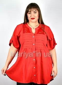 Блуза женская большие размеры